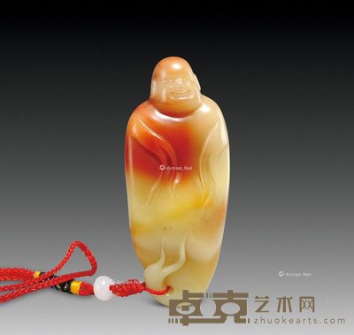芙蓉人生如意手件 通高7.8cm