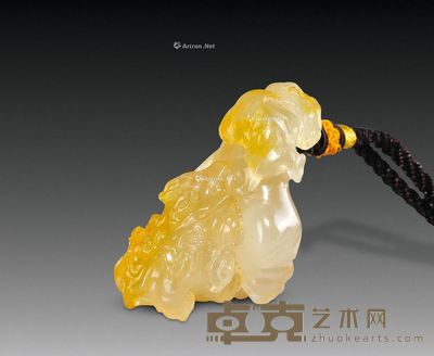 鸡母窝佛手手件 通高6cm