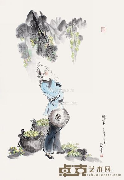 邓二龙 眺望 99×69cm