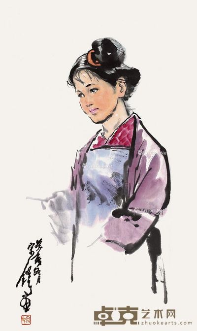 宋锷 憧憬 67×33cm