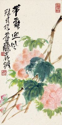 吴冠南 花卉