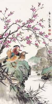 金默如 花鸟