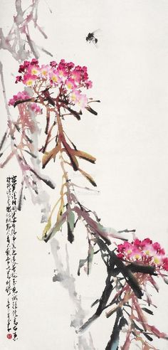 赵少昂 夹竹桃