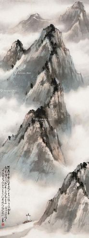 赵少昂 轻舟已过万重山