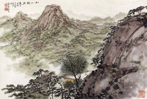 傅益瑶 山水