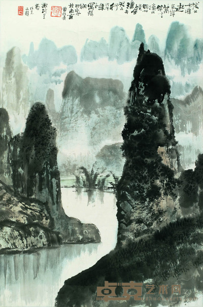 黄纯尧 阳朔印象 68×46