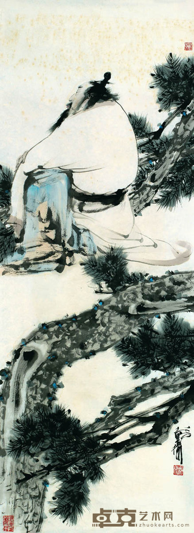 戴卫 听松 134×49