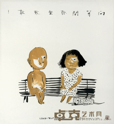 李晓强 向草间弥生致敬 70×76