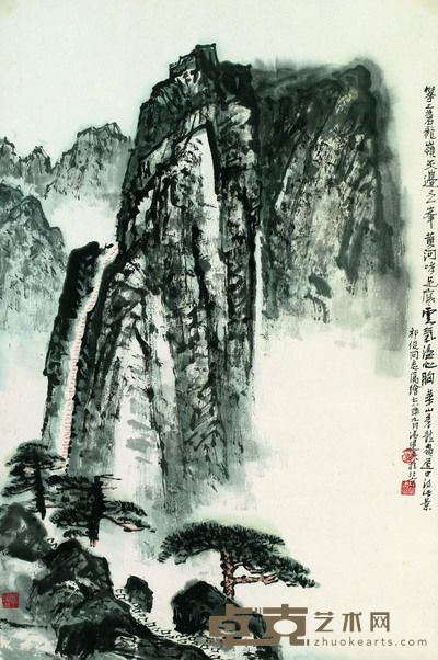 冯建吴 苍龙岭 70×46