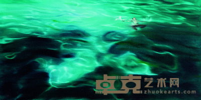 何汶玦 《水?2004 No.10》 80×160