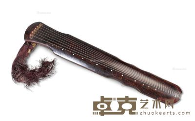 近代 仲尼式古琴 长123cm