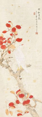 陈之佛 中秋双艳