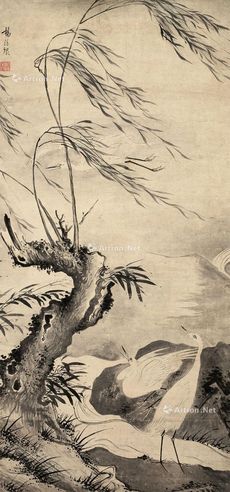 杨大临 禽戏图