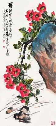 曹简楼 山茶花