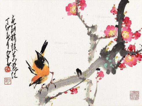 赵少昂 花鸟