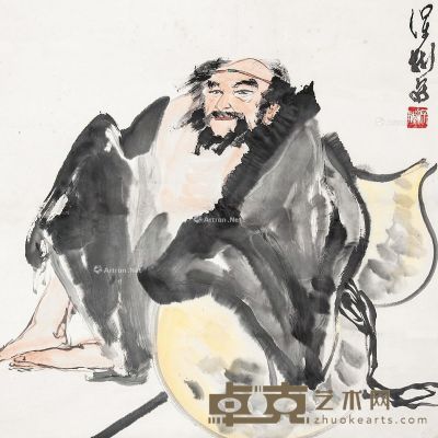 保彬 人物 65×66cm