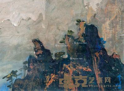 萧峰 山水 19×27cm