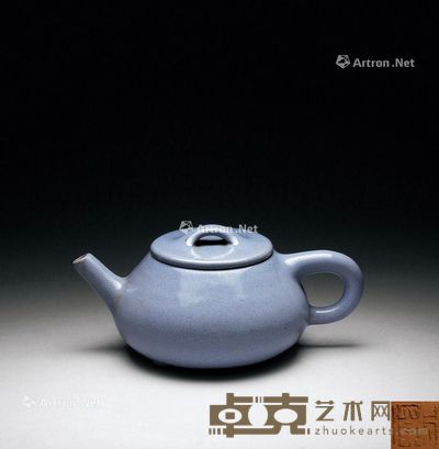 长溪款炉钧釉紫砂壶 宽15cm;高6.5cm