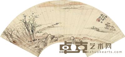 陈豪 满天寒色 18.5×54cm