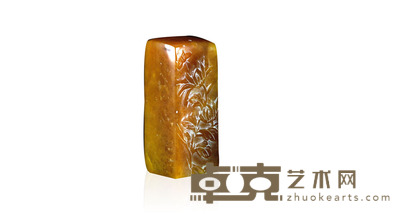 薄意章料一枚 4.2×1.7×1.7cm