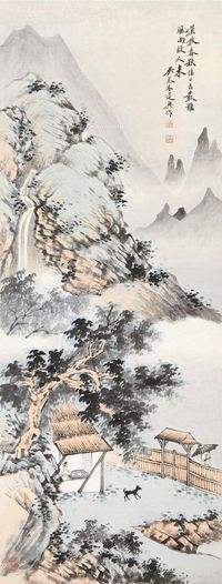 吴琴木 山水