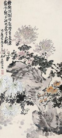 谢公展 花卉