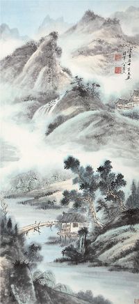 张炎夫 山水