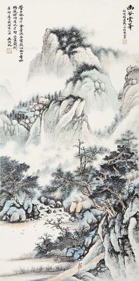 吴湖帆 山水