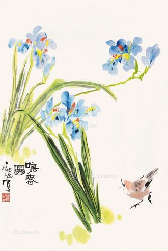 应诗流 花鸟