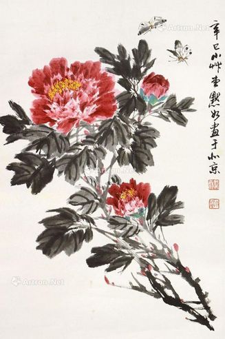 金默如 花卉