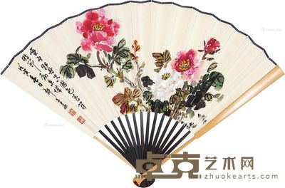 郁文华 国色天香 19×50cm