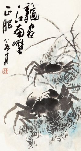 黄若舟 秋尽蟹肥