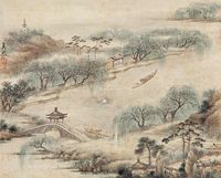 莲溪 江南春色