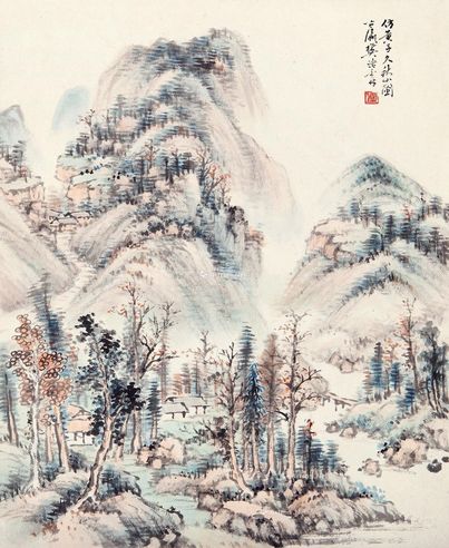 樊浩霖 秋山图