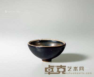 定窑黑釉敛口小盏 直径8.8cm