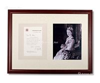 1947年英国女王伊丽莎白二世（Her Majesty Queen Elizabeth II）签名信函一通一页