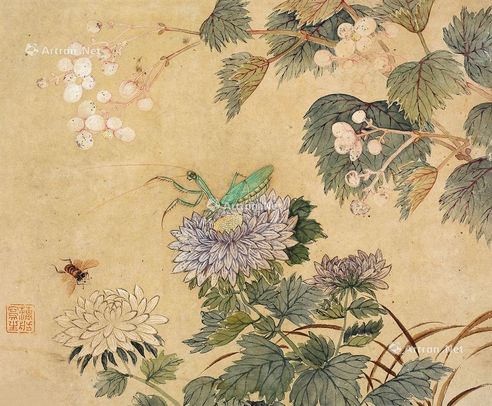 范金镛 花虫图