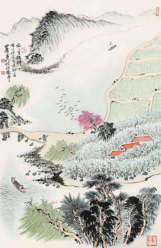 沈明权 陶公诗意