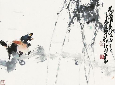 赵少昂 花鸟