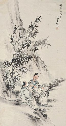林嘉 仿古人物