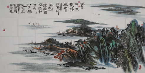 赵峰 山水
