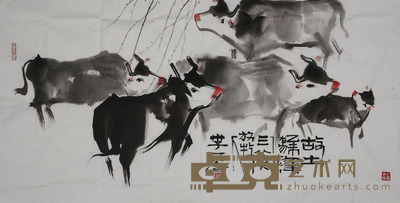 李一谷 归土 136*69cm