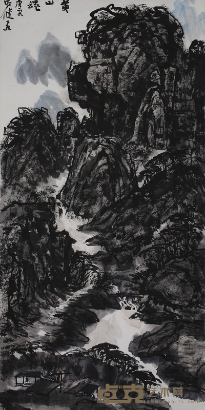 王健 黄山魂 136*69cm