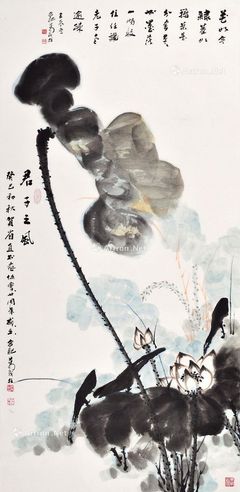 葛茂柱 君子之风