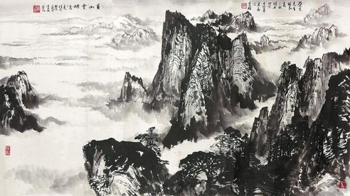 李颖 黄山云烟