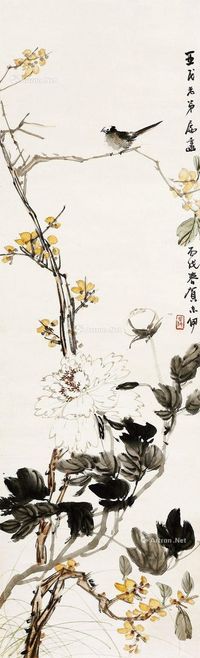 贺志伊 花鸟