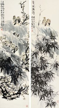 熊显林 花鸟