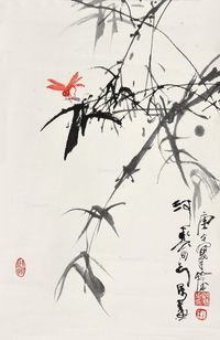 钟纪明 山水