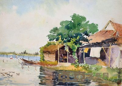 李泳森 风景 29×47cm