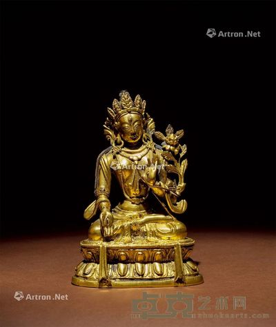 白度母 高15.3cm;重980g